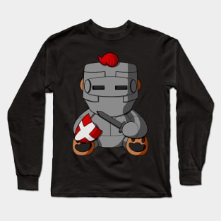 Knight Teddy Bear Long Sleeve T-Shirt